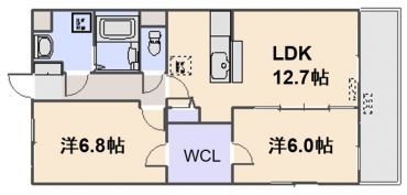 プレメール 上土の間取り画像