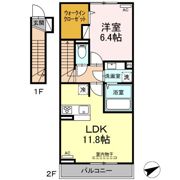 アクシズ泗水の間取り画像