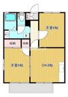 第6登陽コーポの間取り画像