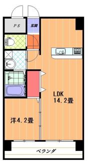 ひかりハイツ石手川の間取り画像