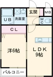 クラウディア香里ケ丘の間取り画像