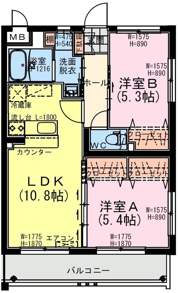 間取図