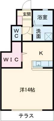 レーゾンピーコックの間取り画像