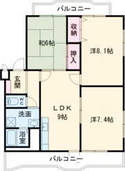 キャッスルMISE Aの間取り画像