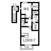 KosmosⅡの間取り画像
