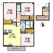 ファミーユ Tの間取り画像