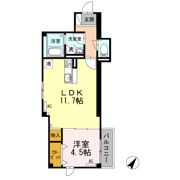 クレールの間取り画像