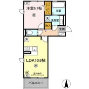 ソレイユハイムの間取り画像