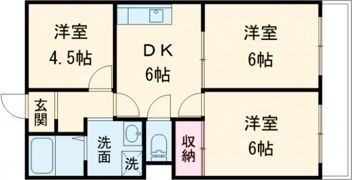メゾン小林 Ⅴの間取り画像