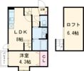 ブラウニー小郡祇園の間取り画像