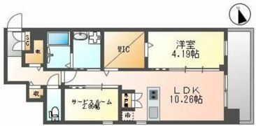 ALⅰSS堺町の間取り画像