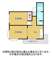 コーポラス堀川の間取り画像