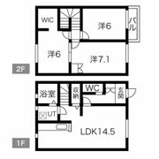 三国ケ丘residenceA棟の間取り画像