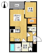 REGALEST 大元の間取り画像