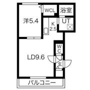 クラリス豊平の間取り画像