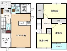 神山2KODATEXⅤ-Bの間取り画像