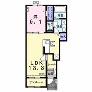 ヴァンクールの間取り画像