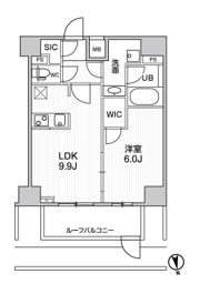 ALTERNA神楽坂Ⅱの間取り画像