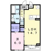 プレステージの間取り画像