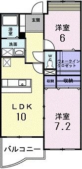シルクスクェアの間取り画像