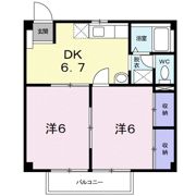 アクアヒルズⅡの間取り画像