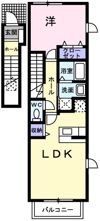 ベル フィオーレ Ⅲの間取り画像