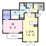 ラ・コリーヌ今福Zの間取り画像