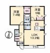 メイフラワー B棟の間取り画像