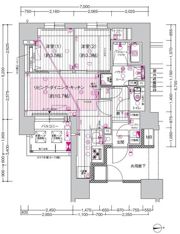 プレサンス ロジェ 大須 白川公園の間取り画像
