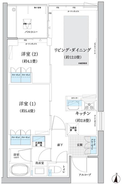 間取図