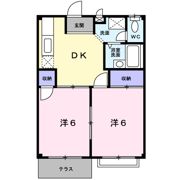 セピアハイツアラキAの間取り画像