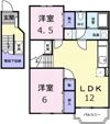 カサヴェルデ吉田の間取り画像