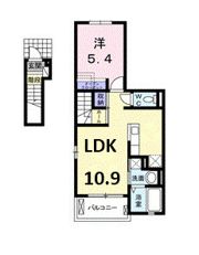 クラールの間取り画像