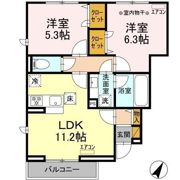 グランディールの間取り画像