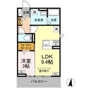 プレタクチュール中根町の間取り画像