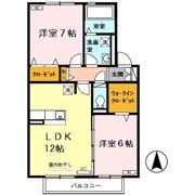 リビングタウン四条大路 B棟の間取り画像