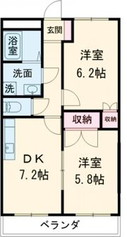 ラ・ヴェールエスポア Ⅱの間取り画像