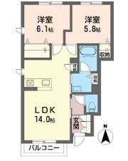 Ariettaの間取り画像