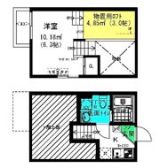 RadiAnce大和田の間取り画像