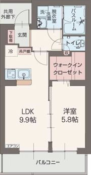 セルカ・シャロンの間取り画像