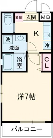 ワコーレヴィータ神戸下沢通Plusの間取り画像