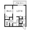 北テラスの間取り画像