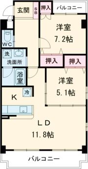 グレイス17の間取り画像