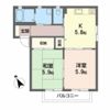 ボヌールⅡCの間取り画像