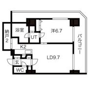 グランドタワー札幌の間取り画像