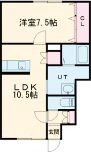 ラカーサⅠの間取り画像