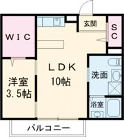 J.Qualior学園前 ジェイ・クオリアの間取り画像