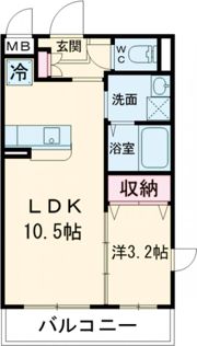 シエン フルールの間取り画像