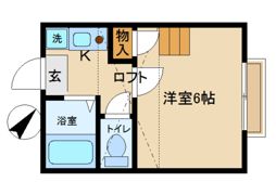 ミドリハイツの間取り画像