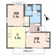 エターナルタウン Eの間取り画像